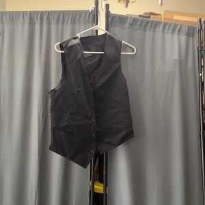 black vest
